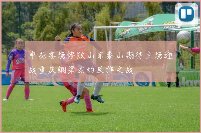 申花客场惨败山东泰山期待主场迎战重庆铜梁龙的反弹之战